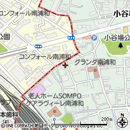 埼玉県川口市小谷場46-11周辺の地図