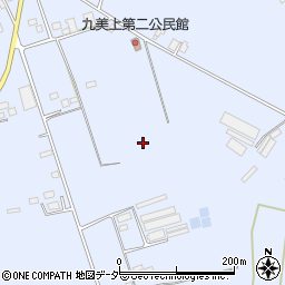 千葉県香取市九美上周辺の地図
