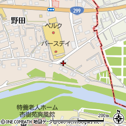 埼玉県入間市野田924周辺の地図