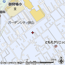 埼玉県狭山市北入曽776-3周辺の地図