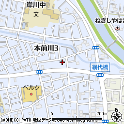 アムール前川周辺の地図