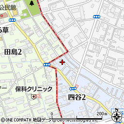 ひばり薬局四谷店周辺の地図