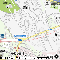 埼玉県川口市赤山1201周辺の地図