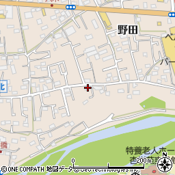埼玉県入間市野田782周辺の地図