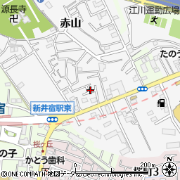 埼玉県川口市赤山1168-6周辺の地図