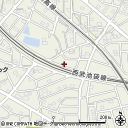 埼玉県飯能市笠縫147周辺の地図