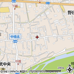 埼玉県入間市野田848周辺の地図