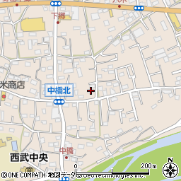 埼玉県入間市野田673周辺の地図