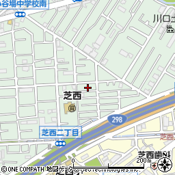 埼玉県川口市小谷場220-13周辺の地図