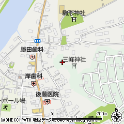 安食稲荷神社周辺の地図