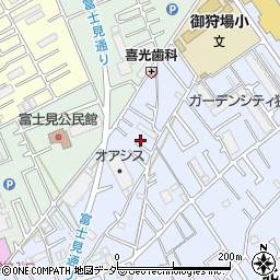 埼玉県狭山市北入曽824-7周辺の地図