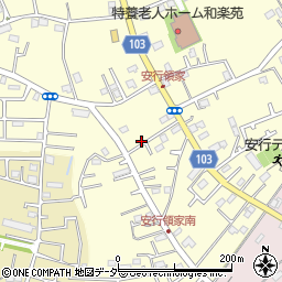 埼玉県川口市安行領家158-4周辺の地図