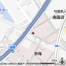 埼玉県三郷市笹塚123周辺の地図