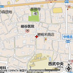 埼玉県入間市野田545周辺の地図