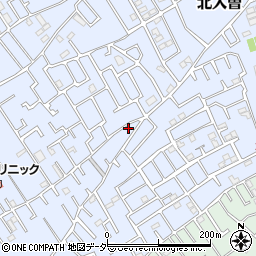 埼玉県狭山市北入曽504-2周辺の地図