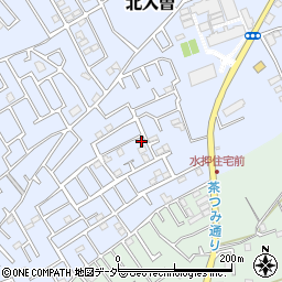 埼玉県狭山市北入曽152周辺の地図