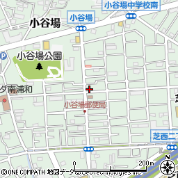 埼玉県川口市小谷場417周辺の地図