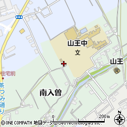 埼玉県狭山市南入曽166周辺の地図
