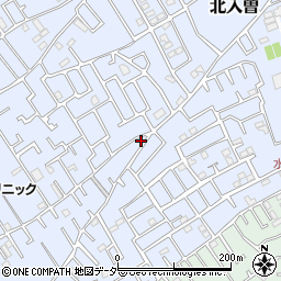 埼玉県狭山市北入曽504-4周辺の地図