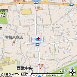 埼玉県入間市野田678周辺の地図