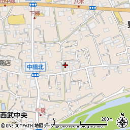 埼玉県入間市野田849周辺の地図