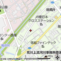 埼玉県さいたま市桜区田島9丁目23-10周辺の地図