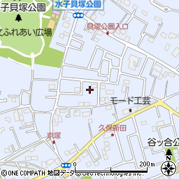 埼玉県富士見市水子7030周辺の地図