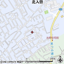 埼玉県狭山市北入曽151周辺の地図
