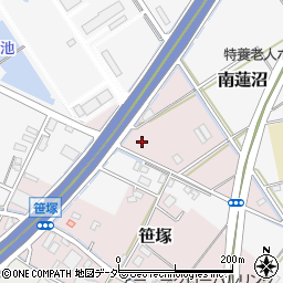 埼玉県三郷市笹塚124周辺の地図