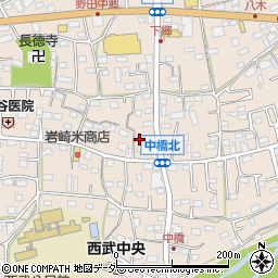 埼玉県入間市野田688周辺の地図