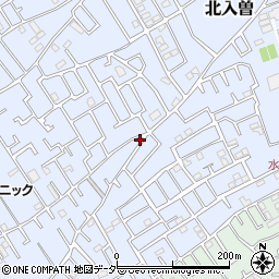 埼玉県狭山市北入曽504-5周辺の地図