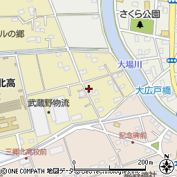 埼玉県三郷市大広戸769周辺の地図