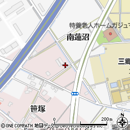 埼玉県三郷市笹塚116周辺の地図