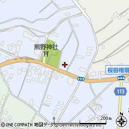 千葉県成田市桜田945-47周辺の地図