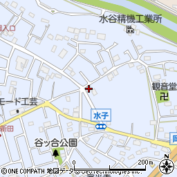 埼玉県富士見市水子2827周辺の地図