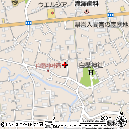 埼玉県入間市野田1496周辺の地図