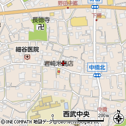 埼玉県入間市野田624周辺の地図