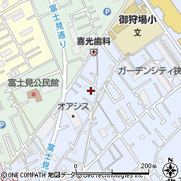 埼玉県狭山市北入曽823周辺の地図