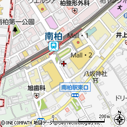 千葉県柏市南柏中央6-1周辺の地図