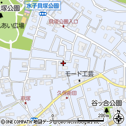 埼玉県富士見市水子7067周辺の地図