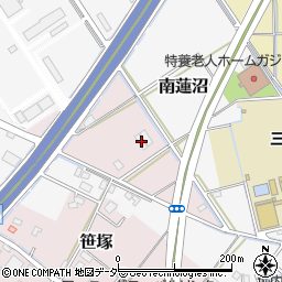 埼玉県三郷市笹塚117周辺の地図