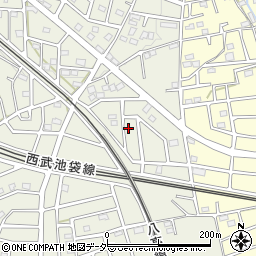 埼玉県飯能市笠縫320-3周辺の地図