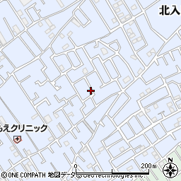 埼玉県狭山市北入曽525-19周辺の地図