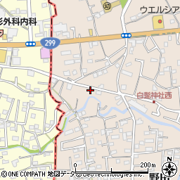 埼玉県入間市野田294周辺の地図