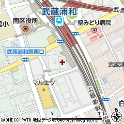 浦和住まいセンター周辺の地図