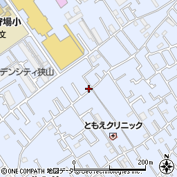 埼玉県狭山市北入曽743-8周辺の地図