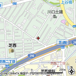 埼玉県川口市芝6943-42周辺の地図