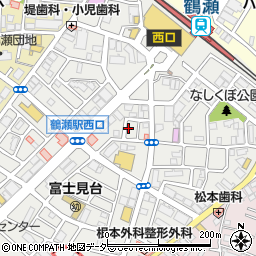 居酒屋ビッグ鶴瀬西口店周辺の地図