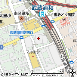 スギ薬局 武蔵浦和駅前店周辺の地図