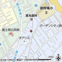 埼玉県狭山市北入曽793-10周辺の地図